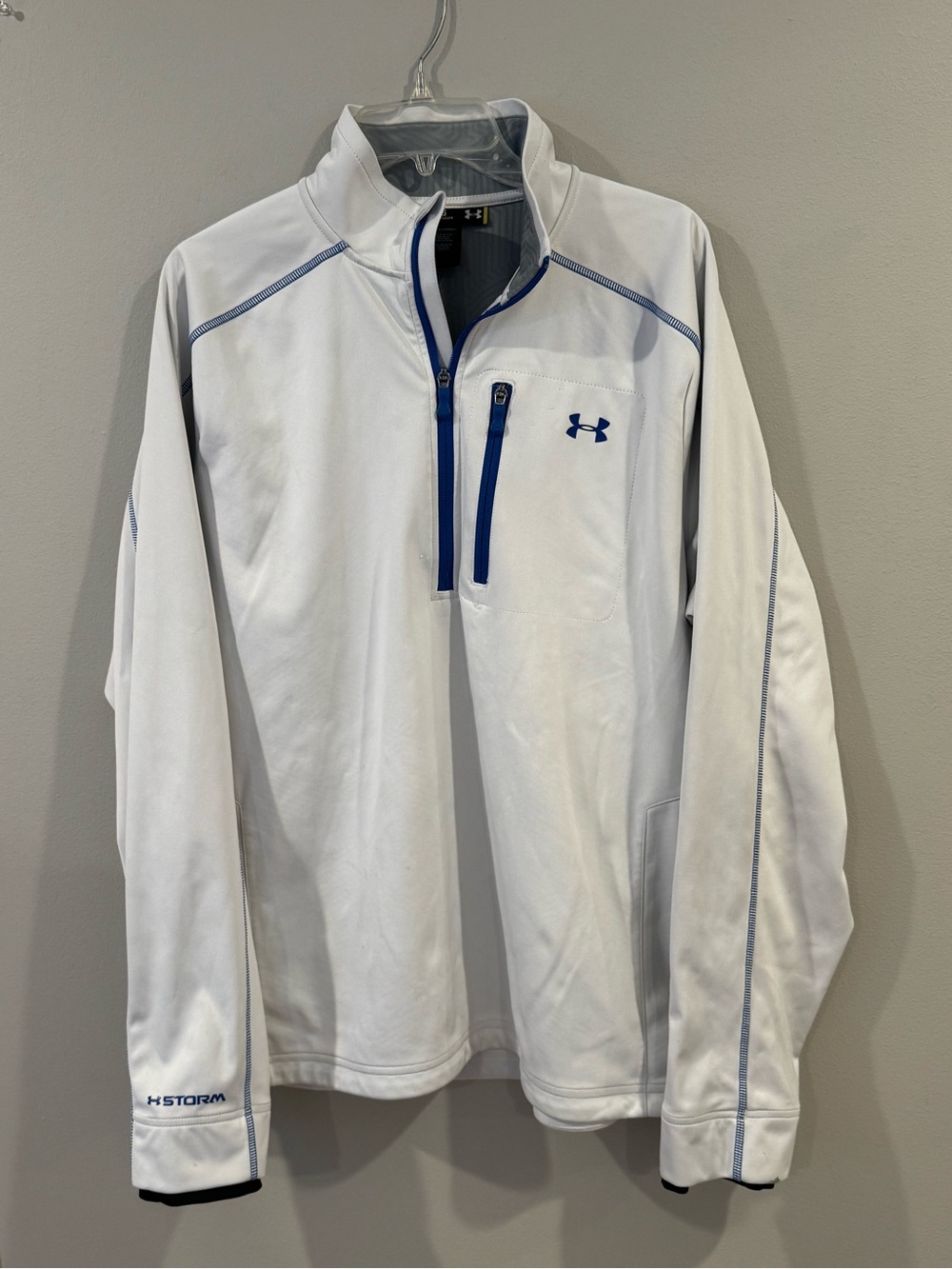 Under Armour Storm Mens 1/4 Zip Anorak Pullover Windbreaker Golf XL Performance